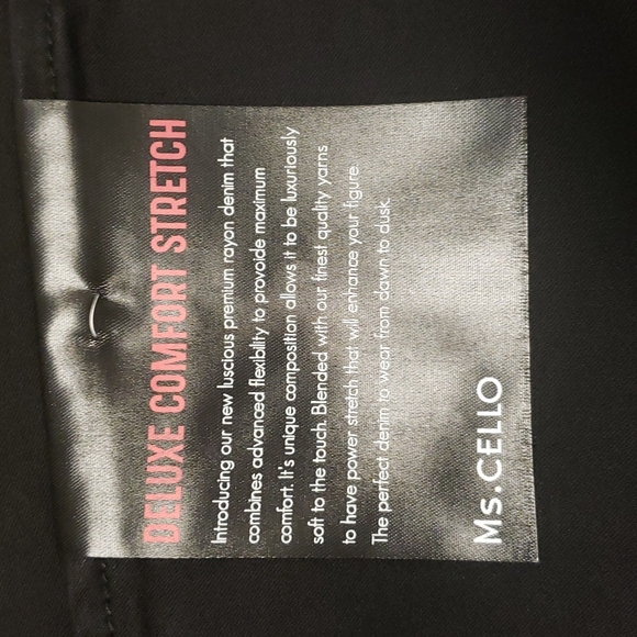 NWT-Cello Plus Size Pull On Pant - Picture 7 of 7